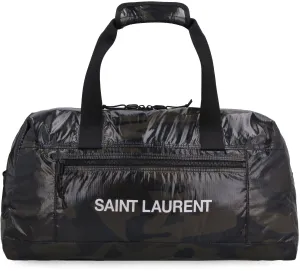 Saint Laurent NY Rip Logo Printed Duffle bag