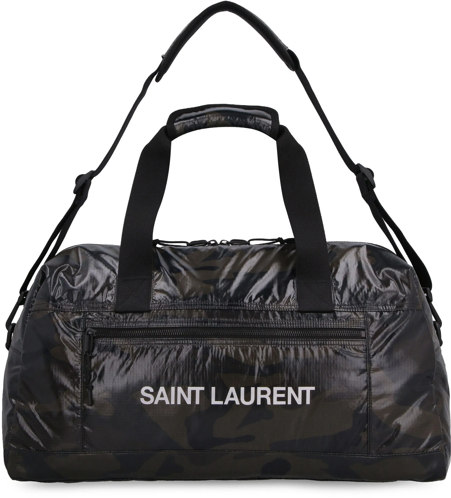 Saint Laurent NY Rip Logo Printed Duffle bag