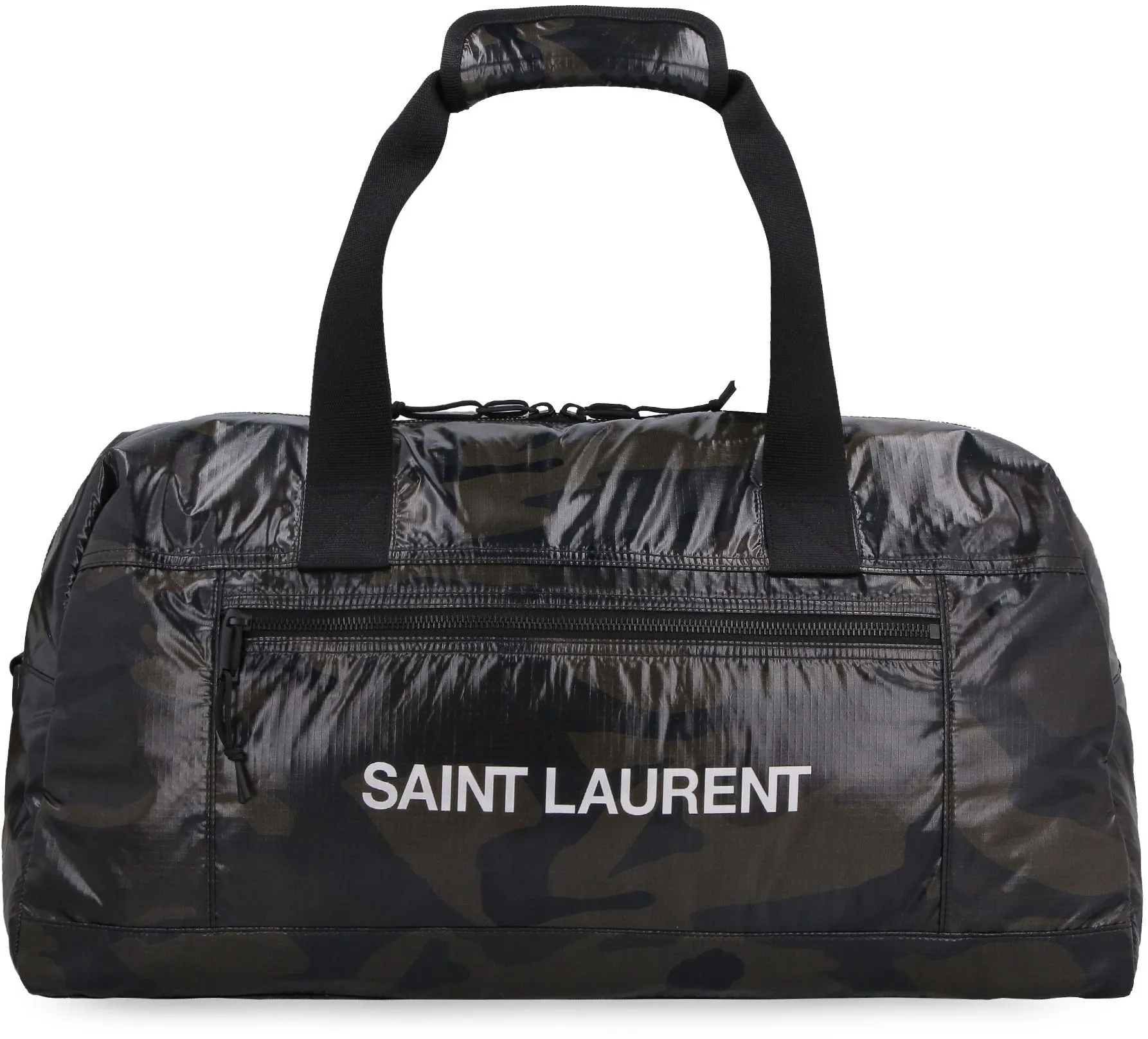 Saint Laurent NY Rip Logo Printed Duffle bag