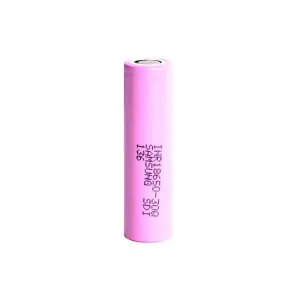 Samsung 30Q 18650 INR 3000mAh 15A Flat Top Battery