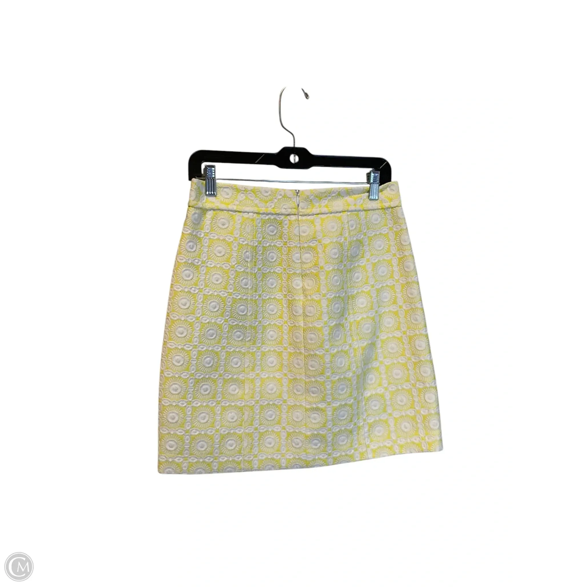 Skirt Mini & Short By Trina Turk In Yellow, Size: 2
