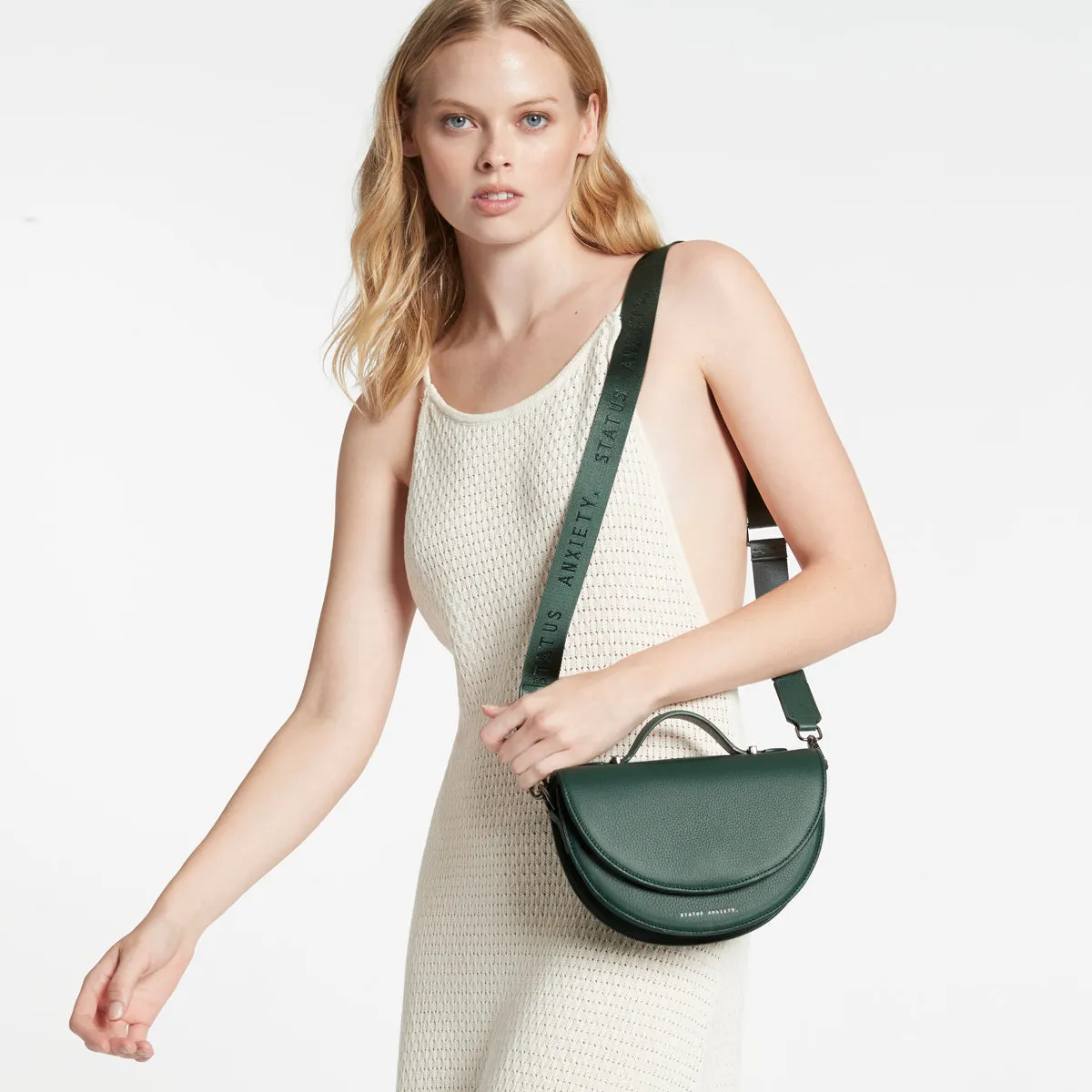 Status Anxiety All Nighter With Webbed Strap Green