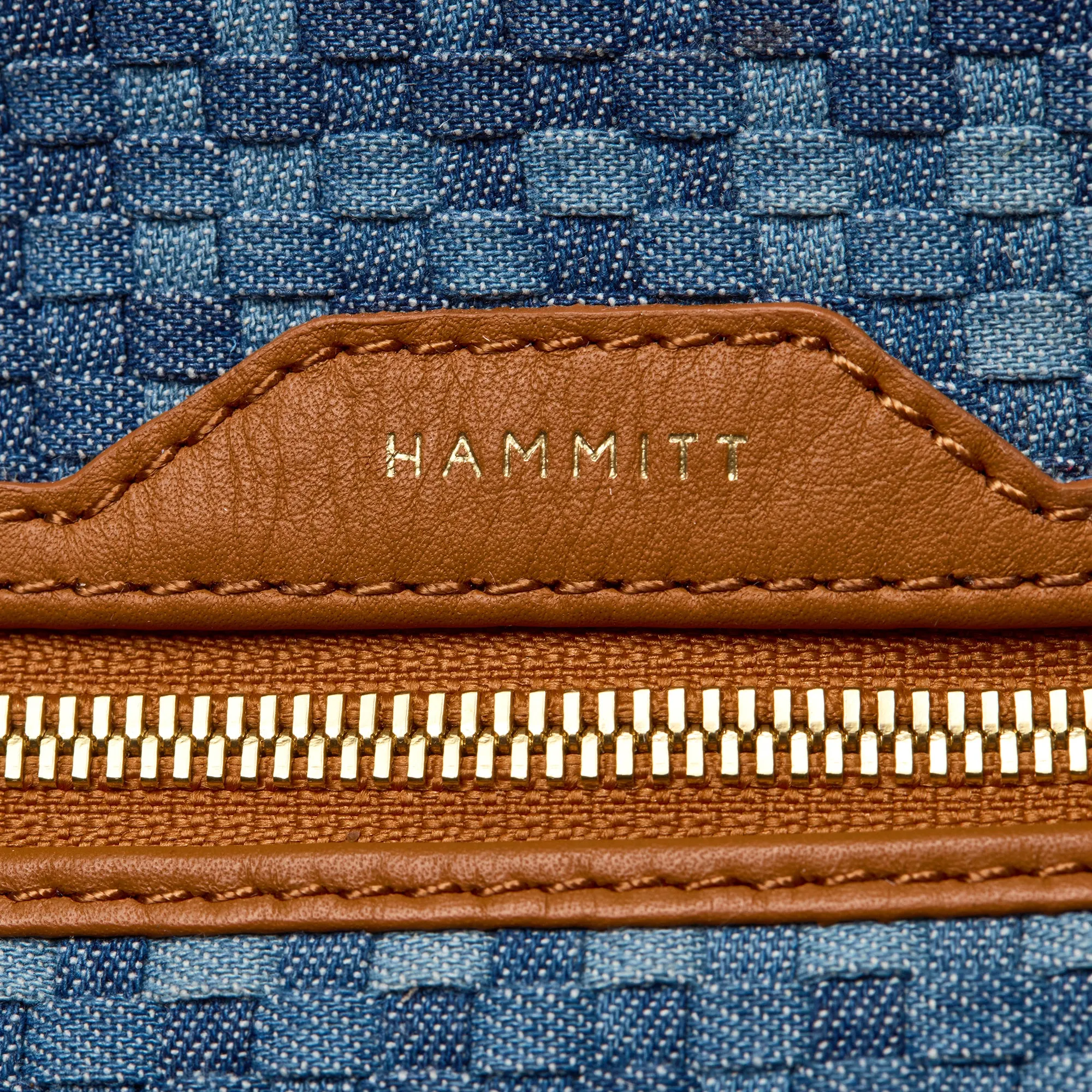 Tony | Mosaic Denim/Brushed Gold | Sml