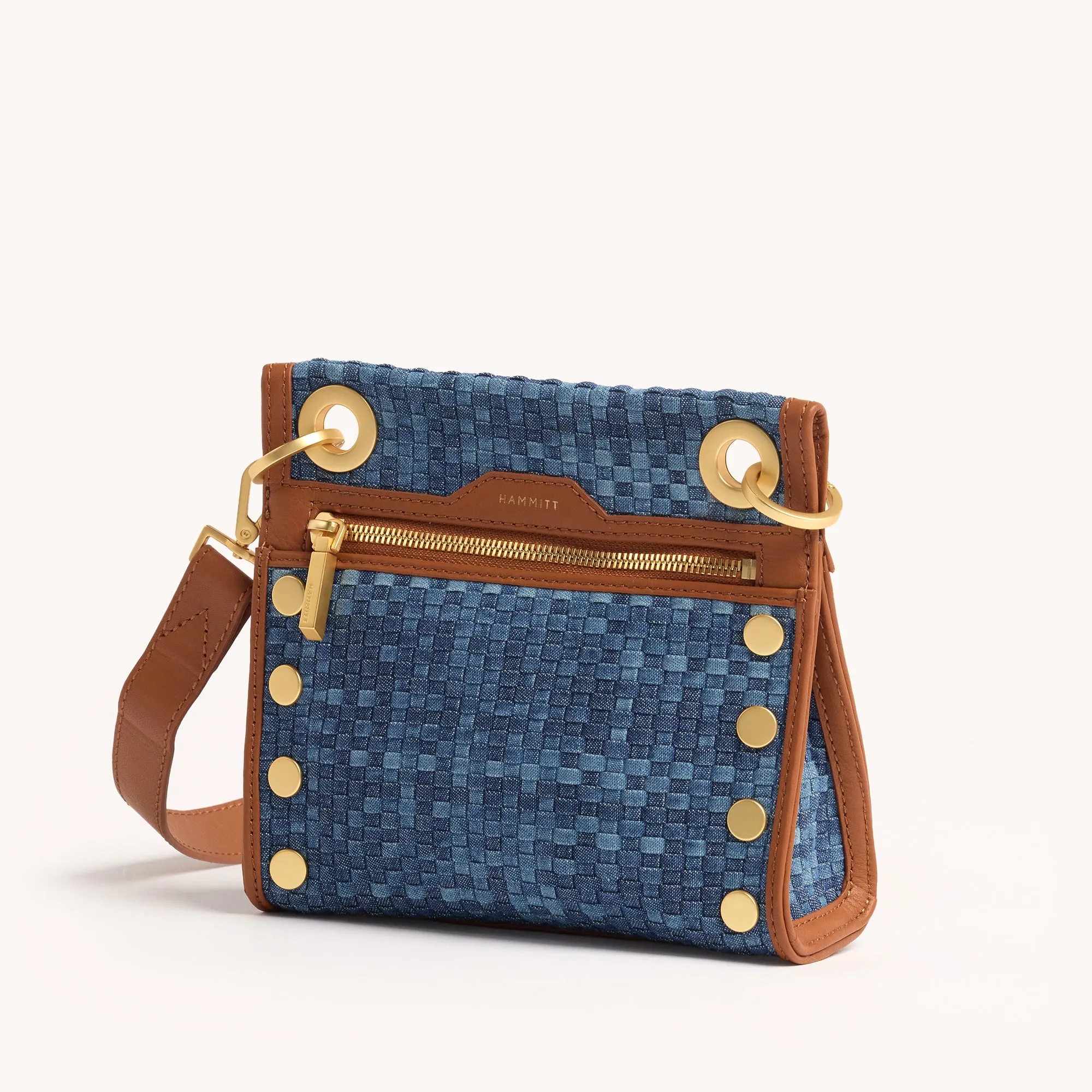 Tony | Mosaic Denim/Brushed Gold | Sml