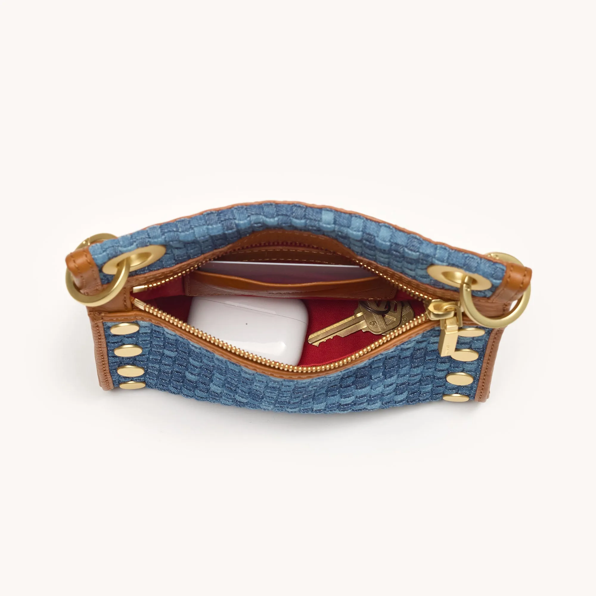 Tony | Mosaic Denim/Brushed Gold | Sml