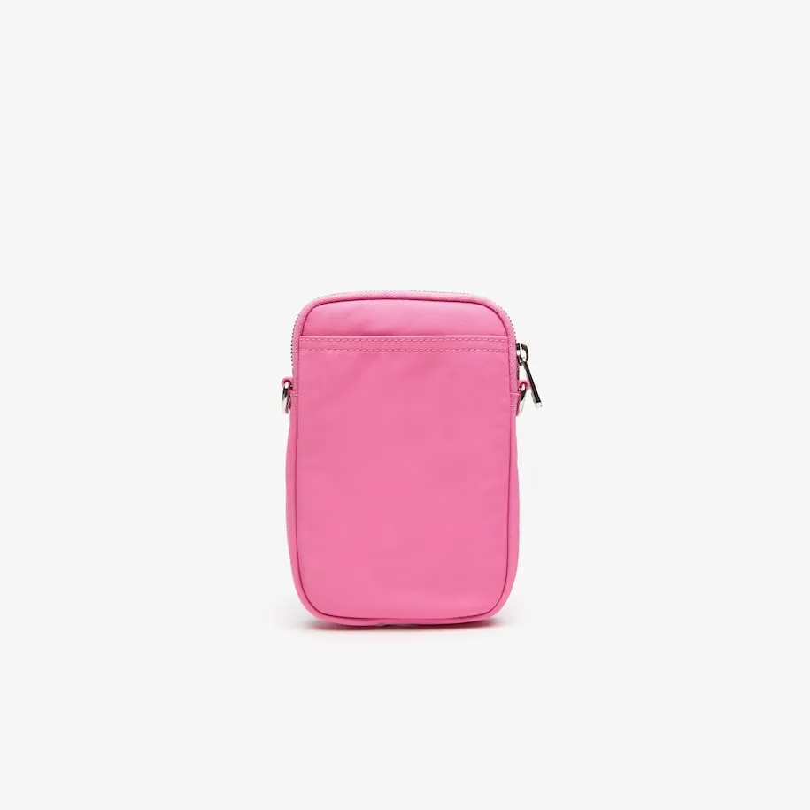 Unisex Contrast Branding Smartphone Holder Wild Rose
