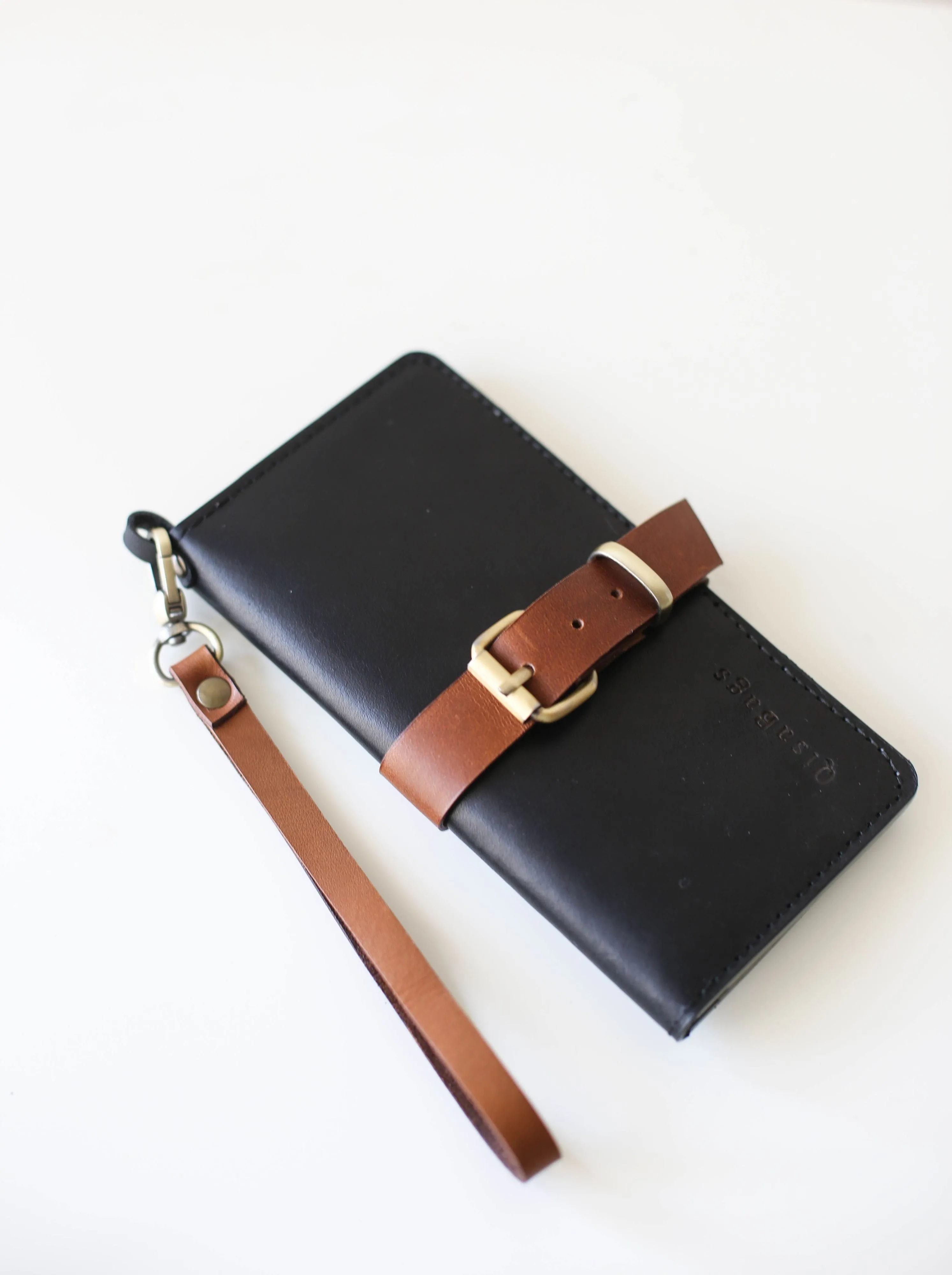 Women's Bifold Leather Wallet - Dual Color - N01