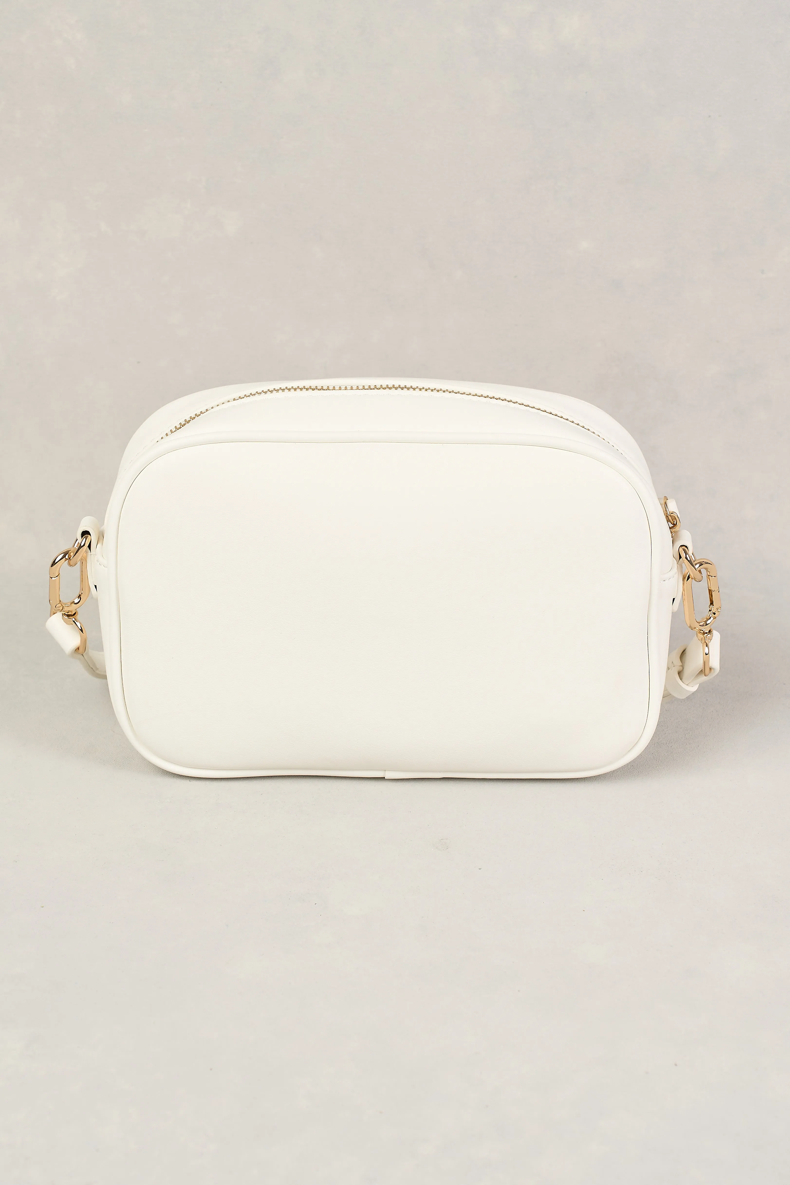 Woven Camera Bag - White