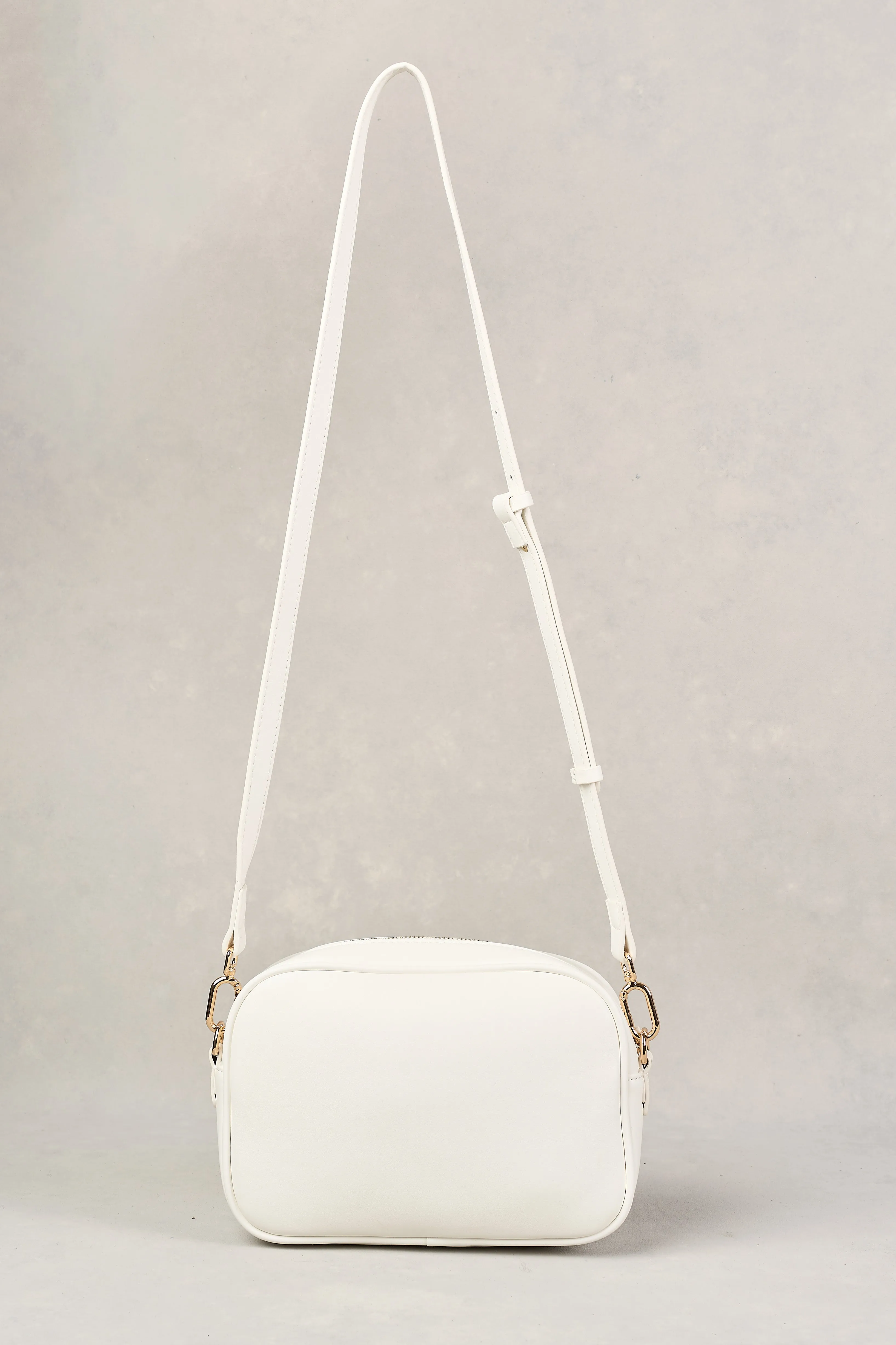 Woven Camera Bag - White