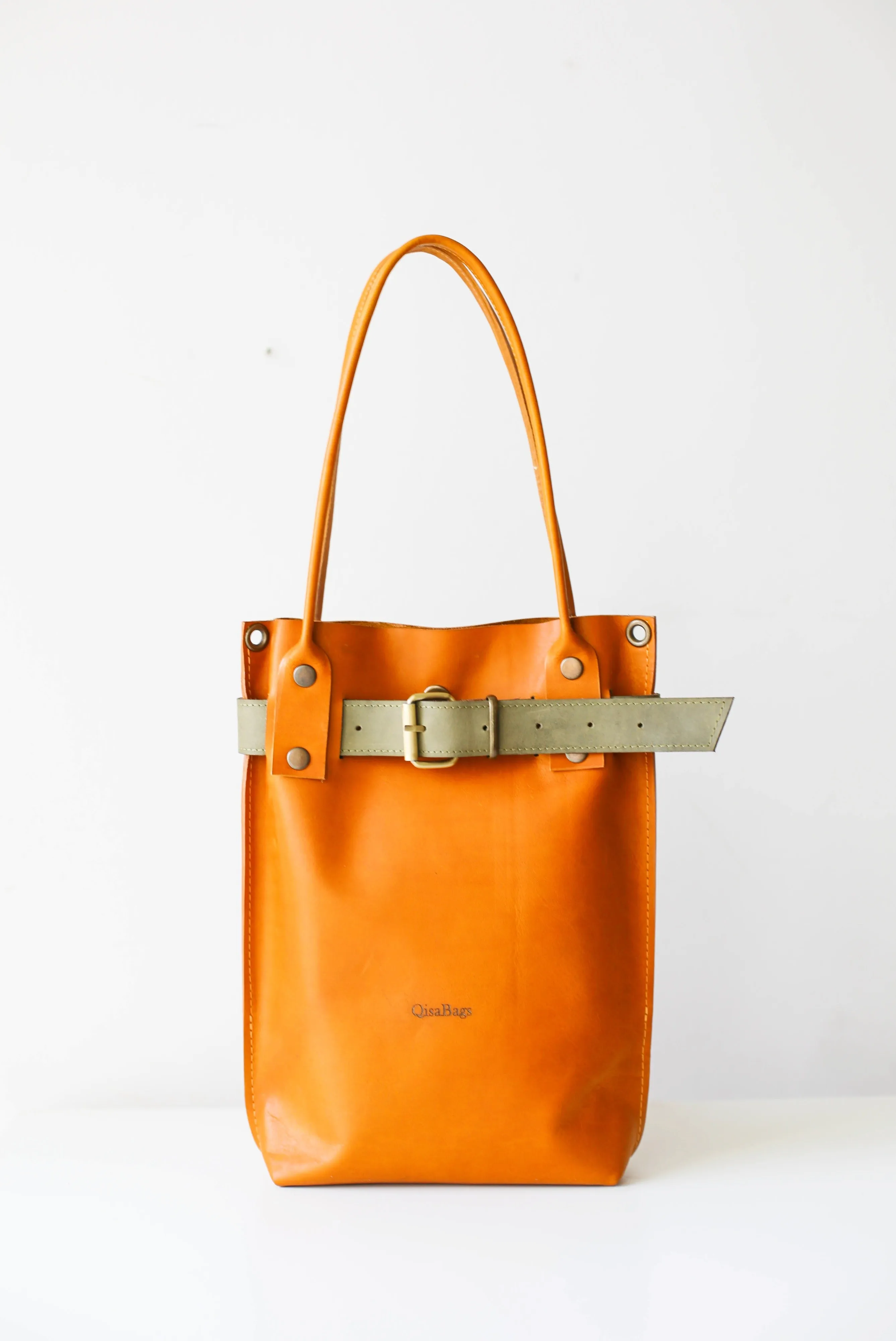 Yellow Leather Handbag